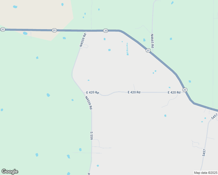 map of restaurants, bars, coffee shops, grocery stores, and more near 28093 South 631 Road in Jay