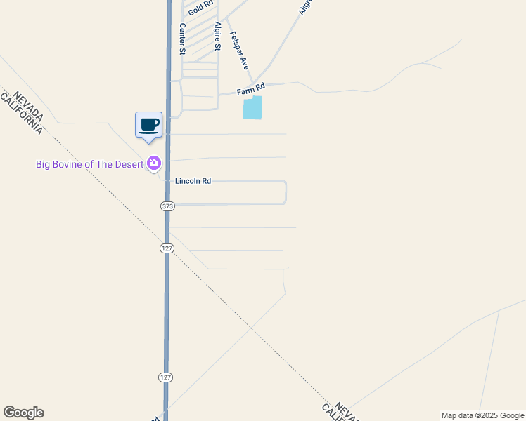 map of restaurants, bars, coffee shops, grocery stores, and more near 1856 Lander Street in Amargosa Valley