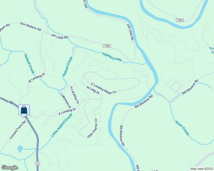 map of restaurants, bars, coffee shops, grocery stores, and more near 367 East Landing Ridge Circle in Jefferson