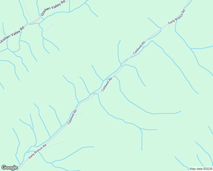 map of restaurants, bars, coffee shops, grocery stores, and more near 378 Early Branch Road in Rogersville