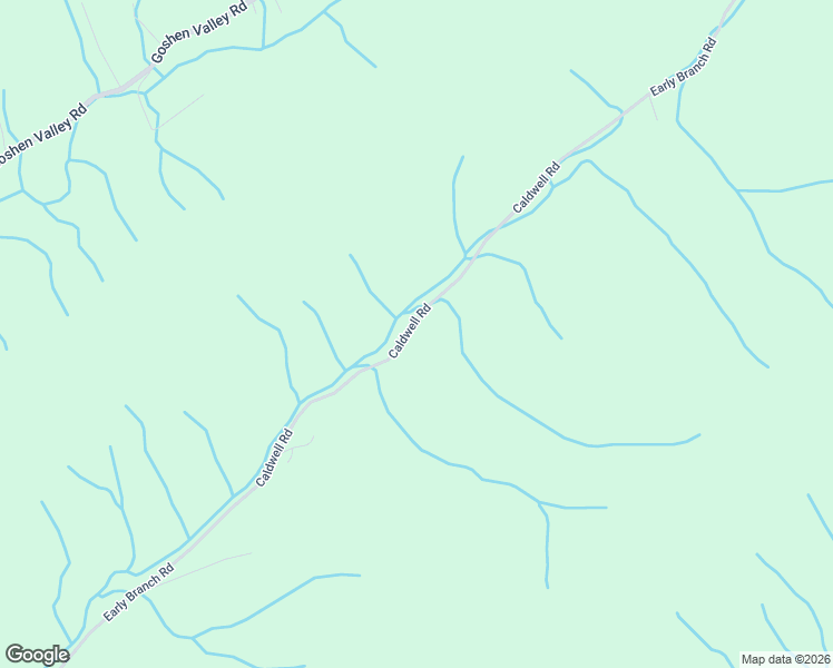 map of restaurants, bars, coffee shops, grocery stores, and more near 378 Early Branch Road in Rogersville