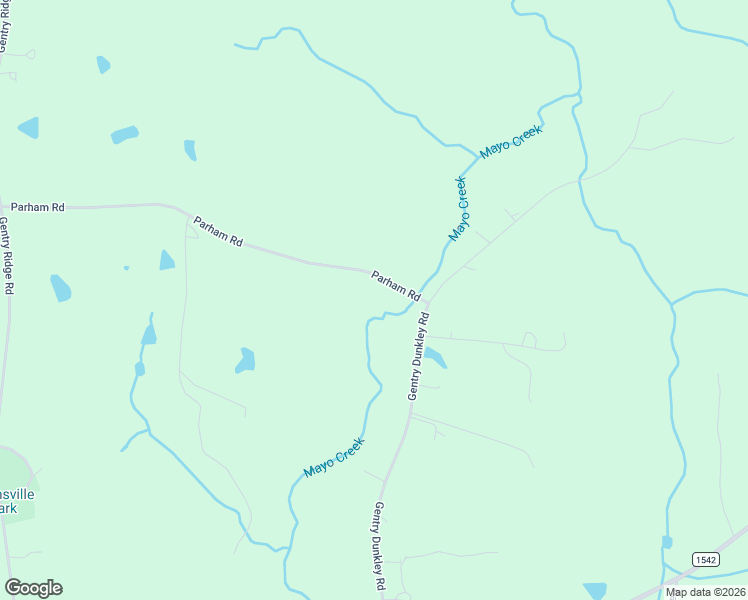 map of restaurants, bars, coffee shops, grocery stores, and more near 780 Parham Road in Roxboro
