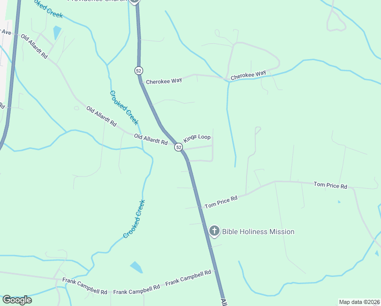 map of restaurants, bars, coffee shops, grocery stores, and more near 1001 Allardt Highway in Jamestown