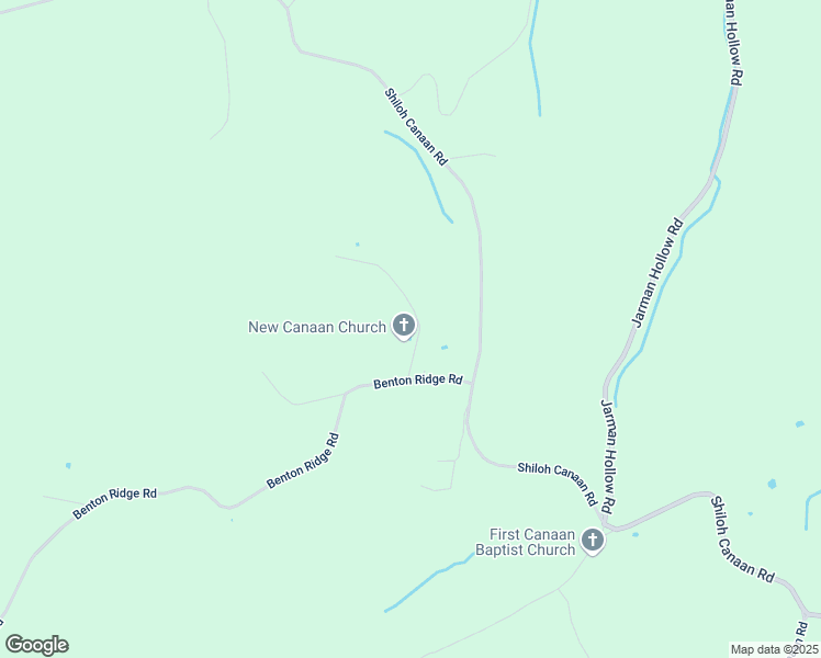 map of restaurants, bars, coffee shops, grocery stores, and more near 3560 Claxton Road in Palmyra