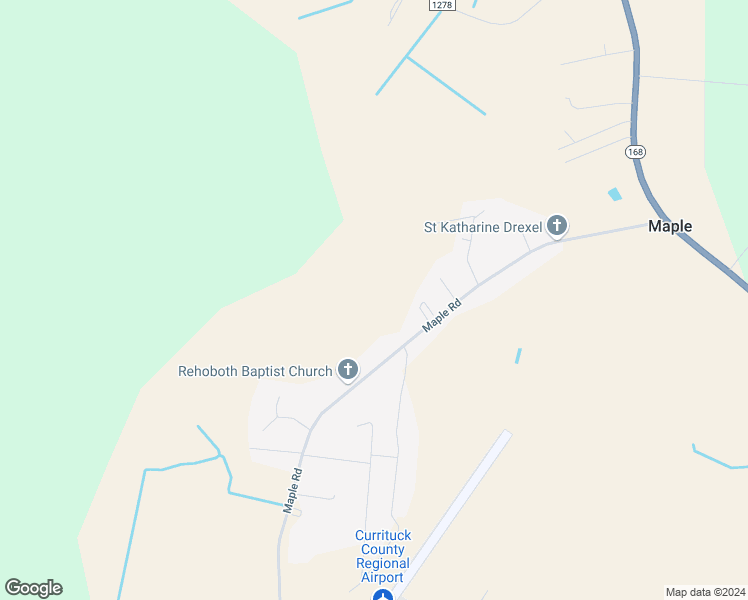 map of restaurants, bars, coffee shops, grocery stores, and more near 258 Maple Road in Maple