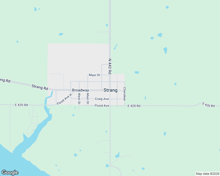 map of restaurants, bars, coffee shops, grocery stores, and more near 100 East Street in Strang