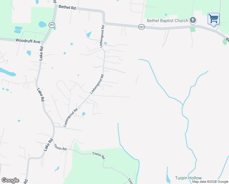 map of restaurants, bars, coffee shops, grocery stores, and more near 2063 Liebengood Road in Goodlettsville