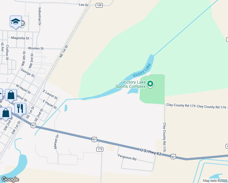 map of restaurants, bars, coffee shops, grocery stores, and more near in Corning