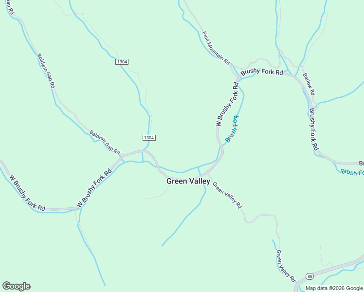 map of restaurants, bars, coffee shops, grocery stores, and more near 696 West Brushy Fork Road in Creston