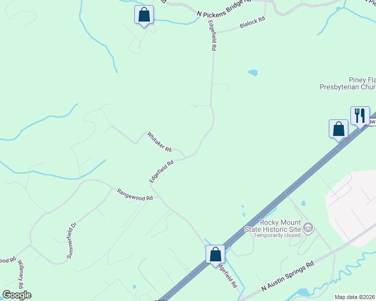 map of restaurants, bars, coffee shops, grocery stores, and more near 509 Edgefield Road in Sullivan County