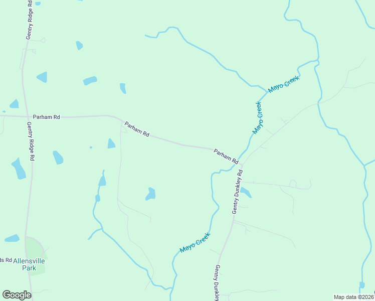 map of restaurants, bars, coffee shops, grocery stores, and more near 780 Parham Road in Roxboro