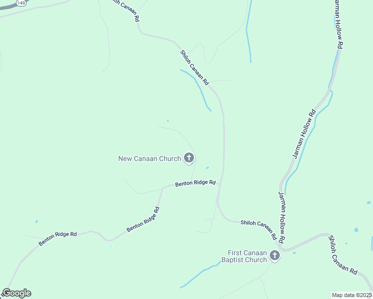 map of restaurants, bars, coffee shops, grocery stores, and more near 3560 Claxton Road in Palmyra