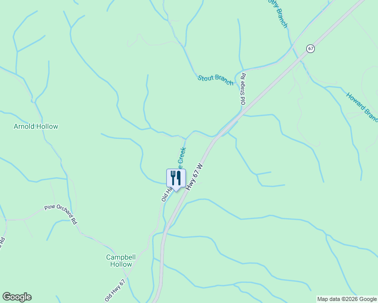 map of restaurants, bars, coffee shops, grocery stores, and more near 100-202 McEwen Bridge Ln in Butler