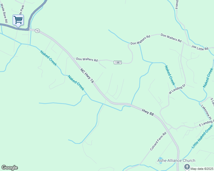 map of restaurants, bars, coffee shops, grocery stores, and more near 201 Mountain View Drive in Jefferson