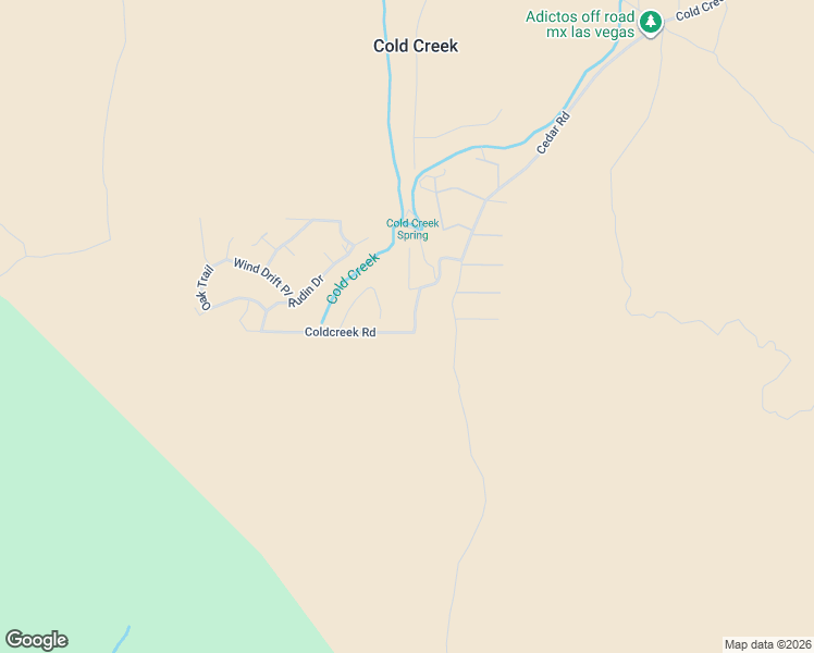 map of restaurants, bars, coffee shops, grocery stores, and more near 92 Cold Creek Drive in Cold Creek