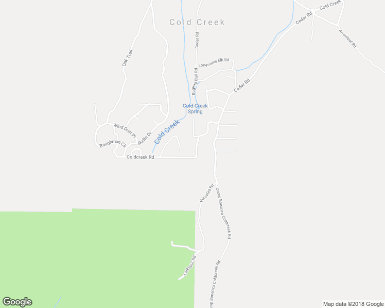 map of restaurants, bars, coffee shops, grocery stores, and more near 92 Cold Creek Drive in Cold Creek