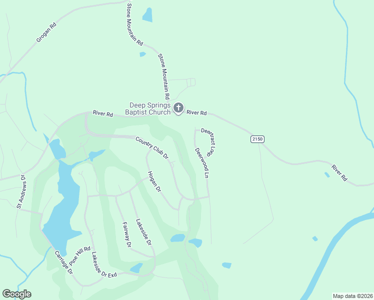 map of restaurants, bars, coffee shops, grocery stores, and more near 391 Country Club Drive in Stoneville