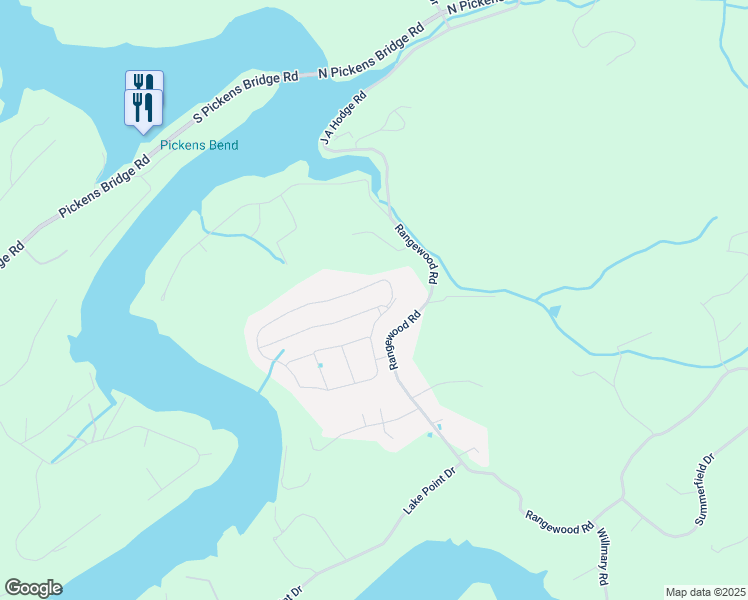 map of restaurants, bars, coffee shops, grocery stores, and more near 888 Rangewood Road in Piney Flats