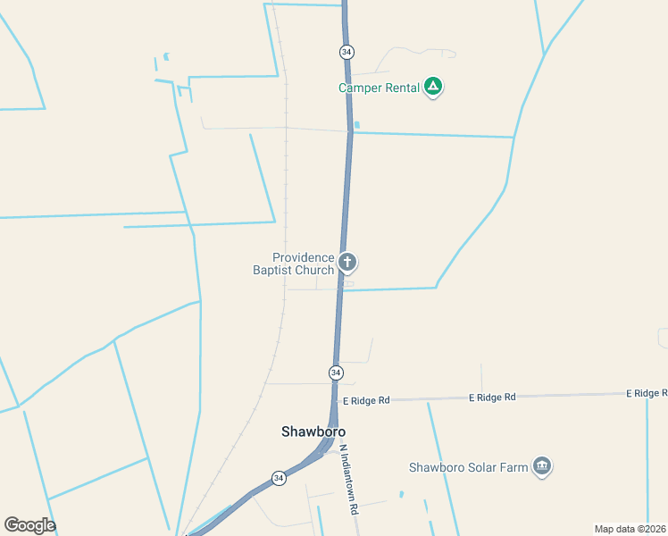 map of restaurants, bars, coffee shops, grocery stores, and more near in Shawboro