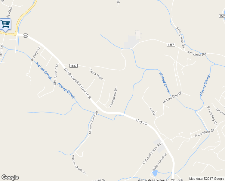 map of restaurants, bars, coffee shops, grocery stores, and more near 283 Landinview Drive in Jefferson