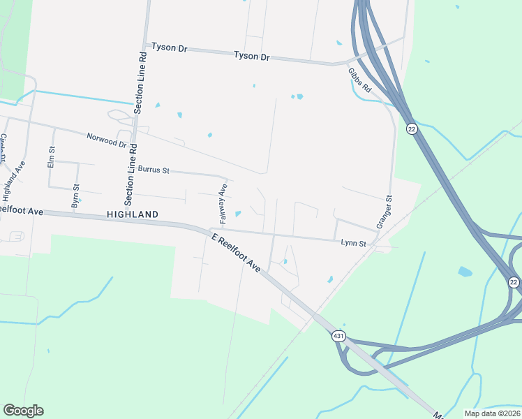 map of restaurants, bars, coffee shops, grocery stores, and more near 2810 Lynn Street in Union City