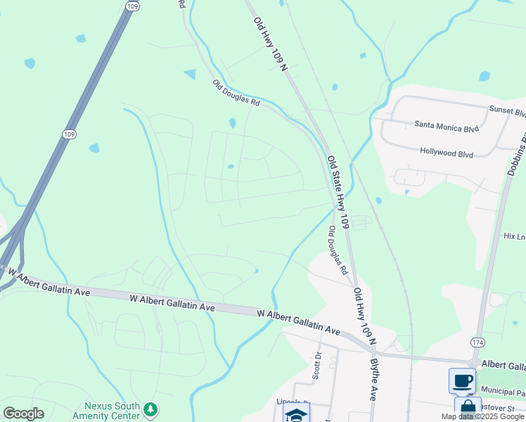map of restaurants, bars, coffee shops, grocery stores, and more near 132 Hidden Trail Drive in Gallatin