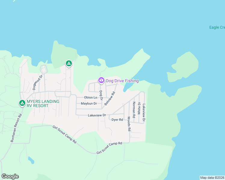 map of restaurants, bars, coffee shops, grocery stores, and more near 415 Belview Road in Springville