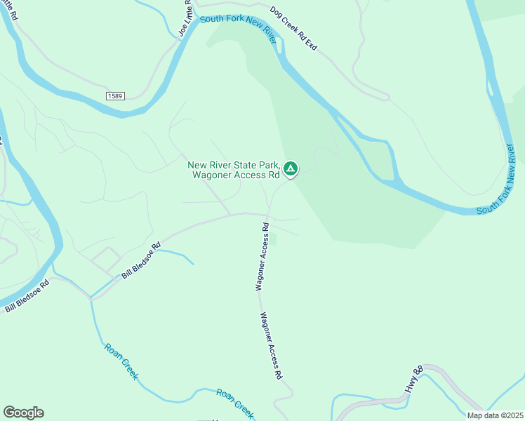 map of restaurants, bars, coffee shops, grocery stores, and more near 2207 Bill Bledsoe Road in Jefferson