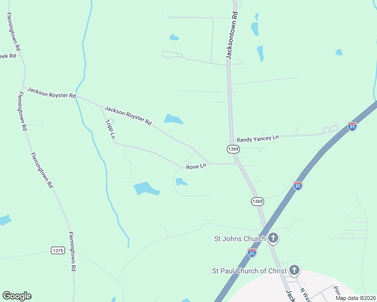 map of restaurants, bars, coffee shops, grocery stores, and more near 900 Jackson Royster Road in Henderson