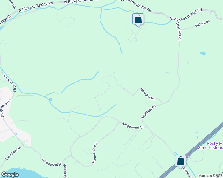 map of restaurants, bars, coffee shops, grocery stores, and more near 7139 Cardiff Way in Piney Flats