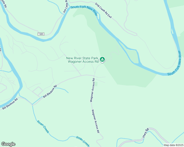 map of restaurants, bars, coffee shops, grocery stores, and more near 2207 Bill Bledsoe Road in Jefferson