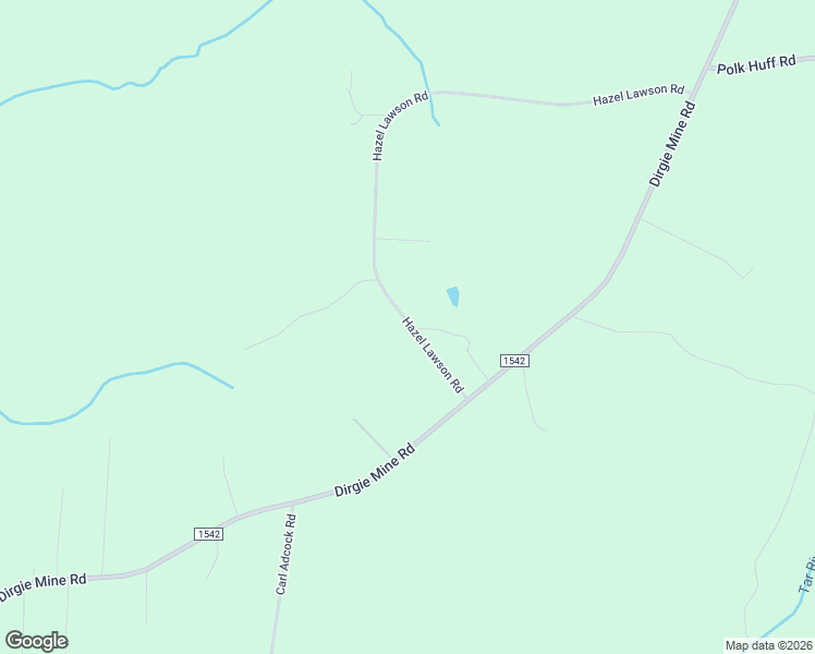 map of restaurants, bars, coffee shops, grocery stores, and more near 559 Hazel Lawson Road in Roxboro