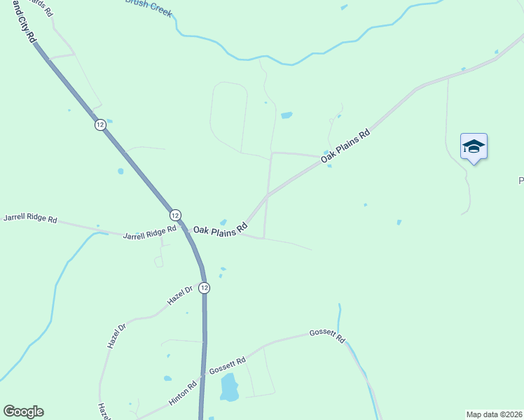 map of restaurants, bars, coffee shops, grocery stores, and more near 2075 Oak Plains Road in Ashland City