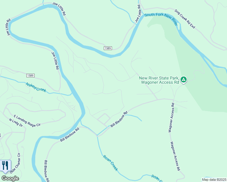 map of restaurants, bars, coffee shops, grocery stores, and more near 516 Crain Branch Lane in Jefferson