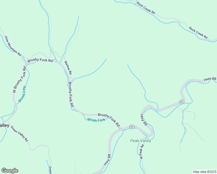 map of restaurants, bars, coffee shops, grocery stores, and more near 476 Brushy Fork Road in Creston