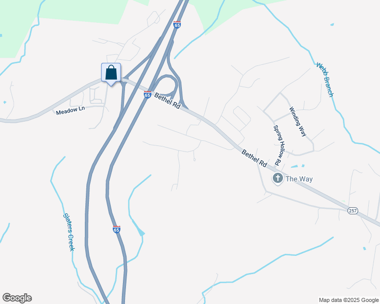 map of restaurants, bars, coffee shops, grocery stores, and more near 2052 Wilson Lane in Goodlettsville