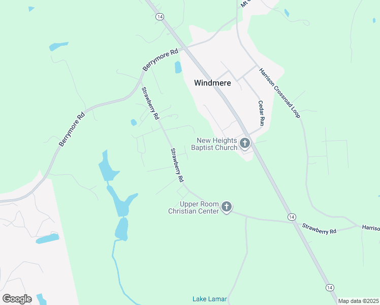 map of restaurants, bars, coffee shops, grocery stores, and more near 337 Strawberry Road in Reidsville
