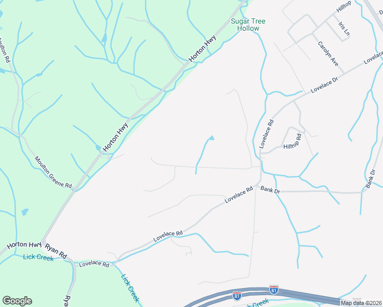 map of restaurants, bars, coffee shops, grocery stores, and more near 330 Spring Ln in Fall Branch