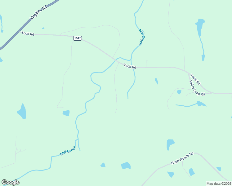 map of restaurants, bars, coffee shops, grocery stores, and more near 268 Ransome Slaughter Road in Roxboro