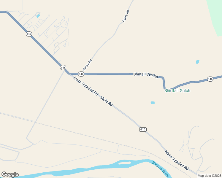 map of restaurants, bars, coffee shops, grocery stores, and more near 35095 Metz Road in Soledad