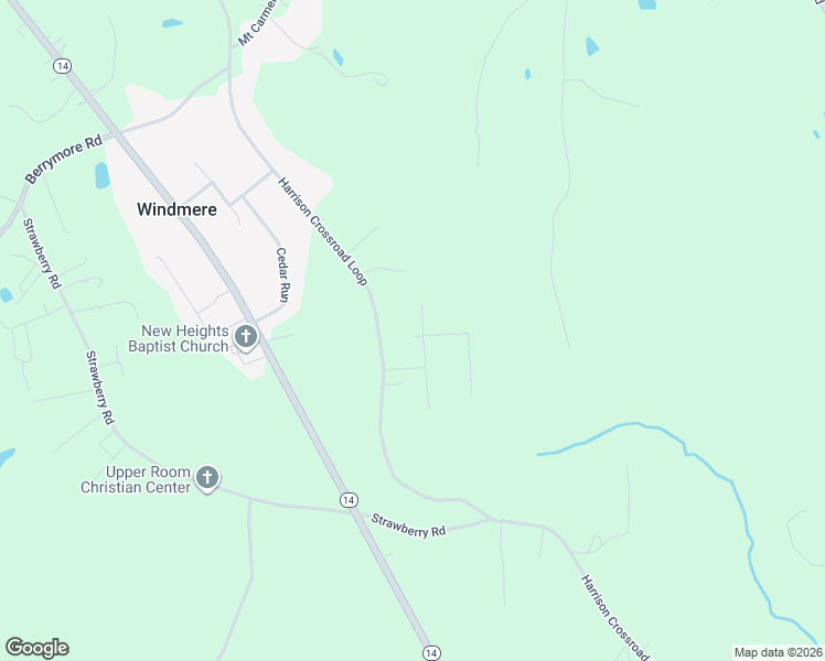 map of restaurants, bars, coffee shops, grocery stores, and more near 150 Kelly Road in Reidsville