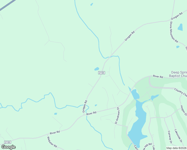 map of restaurants, bars, coffee shops, grocery stores, and more near 1447 Grogan Road in Stoneville