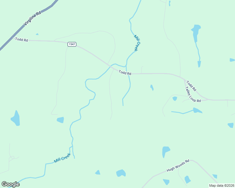 map of restaurants, bars, coffee shops, grocery stores, and more near 268 Ransome Slaughter Road in Roxboro