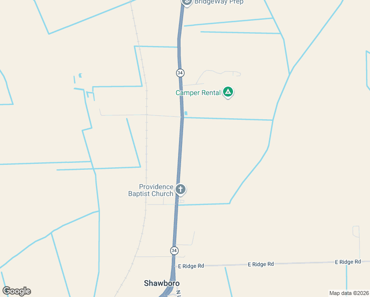 map of restaurants, bars, coffee shops, grocery stores, and more near 713 Shawboro Road in Shawboro