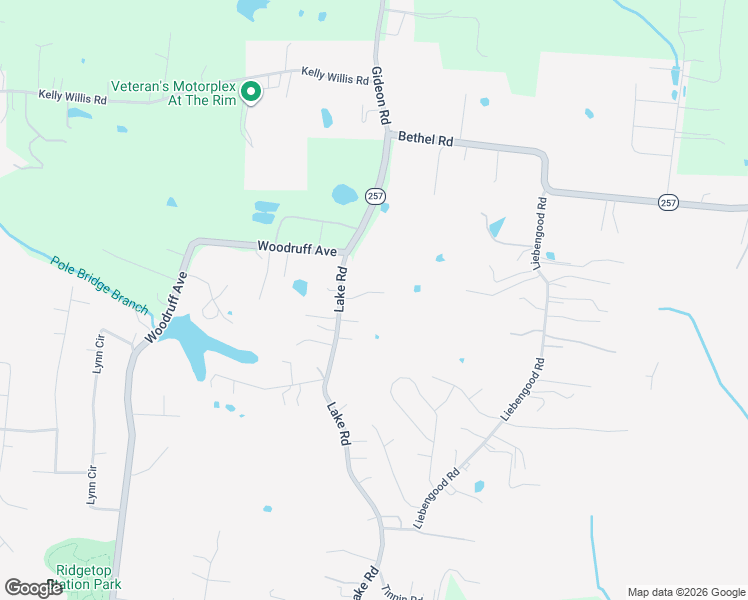 map of restaurants, bars, coffee shops, grocery stores, and more near 2155 Lake Road in Greenbrier