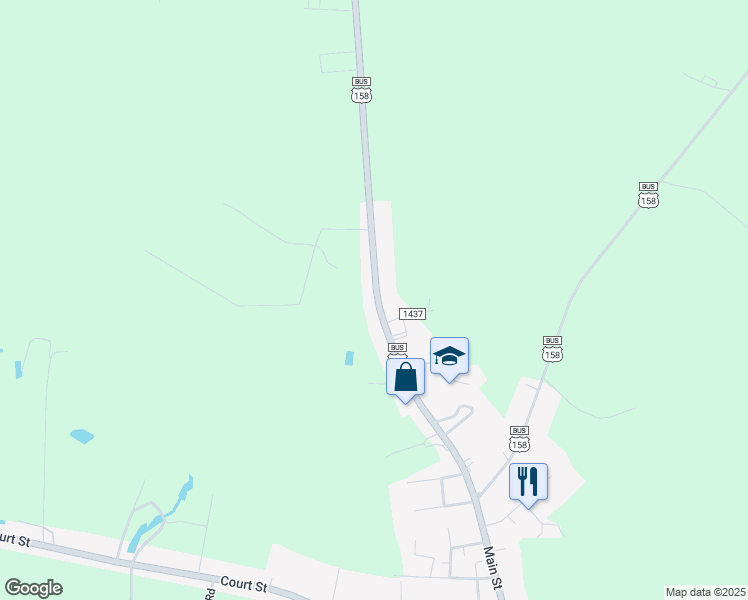 map of restaurants, bars, coffee shops, grocery stores, and more near 907 Main Street in Gatesville