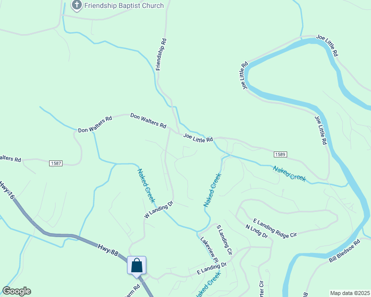 map of restaurants, bars, coffee shops, grocery stores, and more near 140 Knollview Place in Jefferson