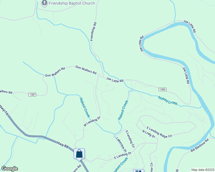 map of restaurants, bars, coffee shops, grocery stores, and more near 140 Knollview Place in Jefferson