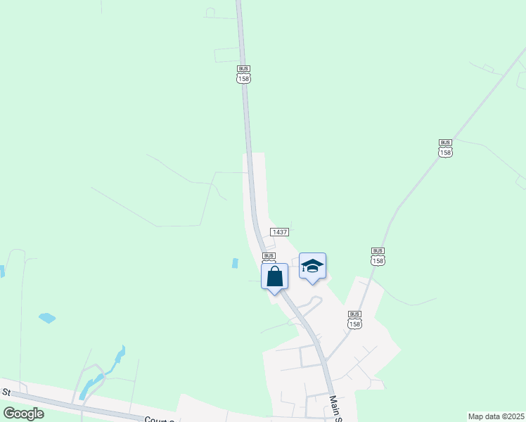 map of restaurants, bars, coffee shops, grocery stores, and more near 907 Main Street in Gatesville
