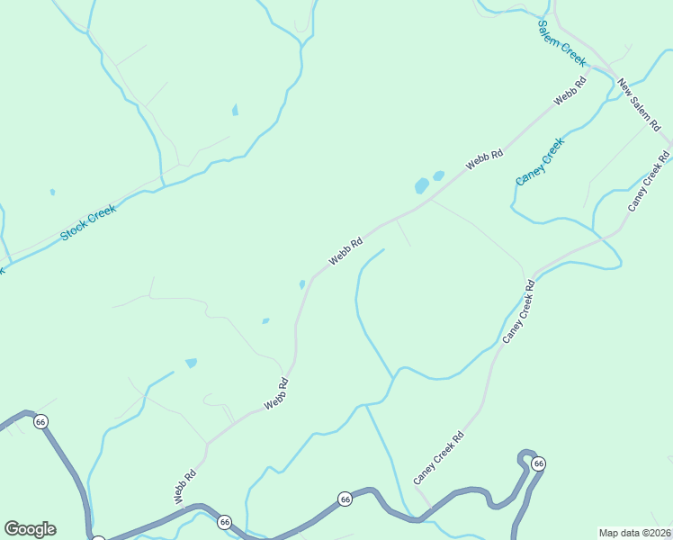 map of restaurants, bars, coffee shops, grocery stores, and more near 228 Webb Road in Rogersville